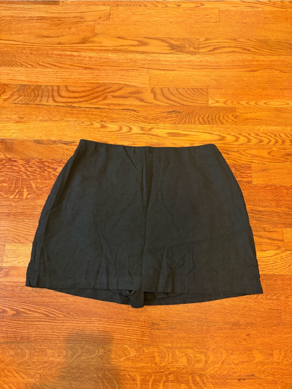 Abercrombie Scarlett mini skort Linen blend Medium